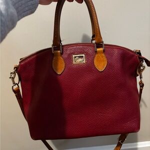 Dooney & Bourk Dillen satchel Red Leather Handbag